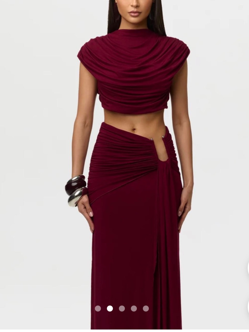 Naked Wardrobe draped top